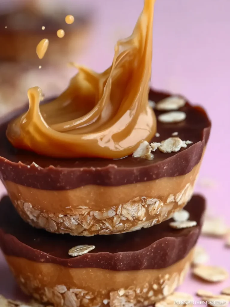 No Bake Peanut Butter Oat Cups First Image