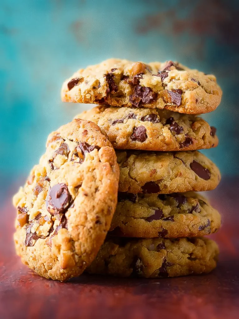 Walnut Loaded Chunky Chocolate Chip Cookies First Image