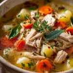 leftover turkey soup First Image