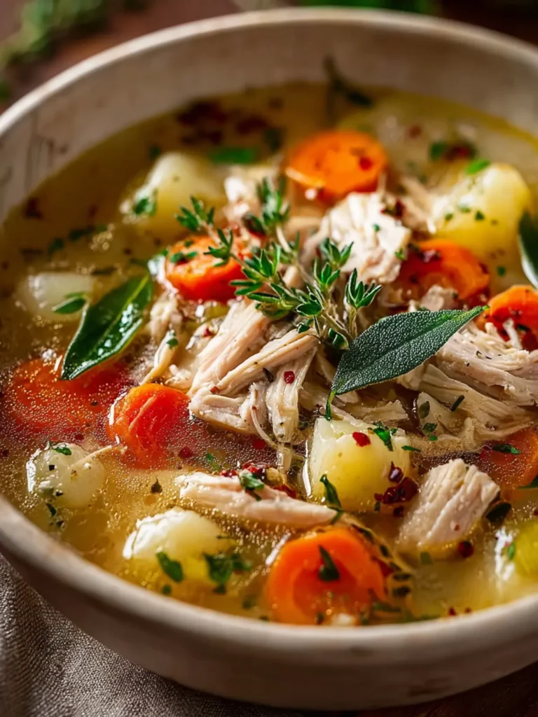 leftover turkey soup First Image