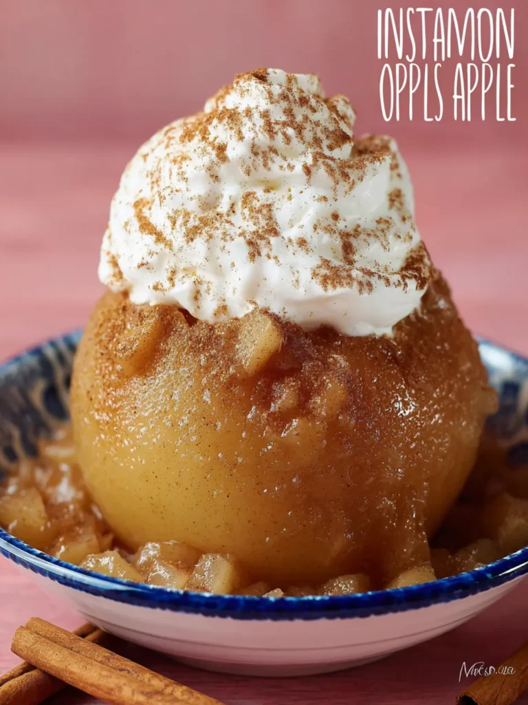 Instant Pot Cinnamon Apples First Image