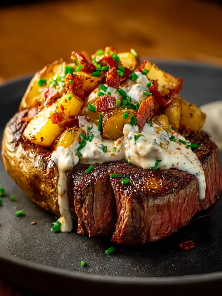 Loaded Steak Potato First Image