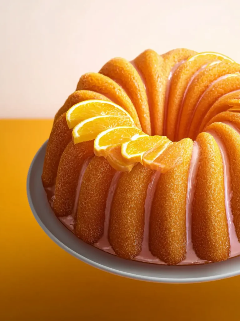 orange bundt cake First Image