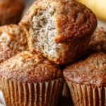 Homemade Banana Bread Muffins Recipe First Image